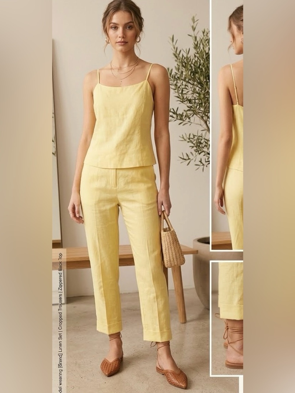 Elegant linen set